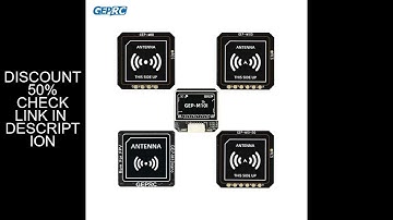 GEPRC GEP-M10 Series GPS Built-in Flash Chip QMC5883L Magnetometer DPS310 Barometer Accurate and Far
