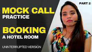 Mock Call Practice | Hotel Reservation | Short Version