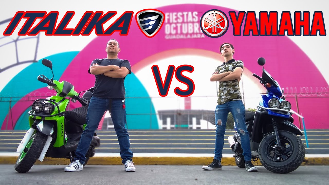 WS Italika VS BWS Yamaha 😱🛵
