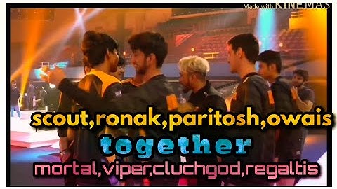 Soul and fnatic after a pomc Mach together | pmco 2019 highlights #mortal #scout #ronak #killeryt ki