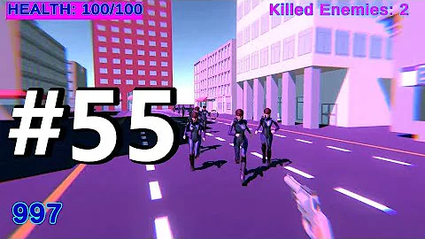 Lesson 55. Build Game. Unity 3D Tutorial (2024). How To Make First Person Game (FPS) in Unity 2024