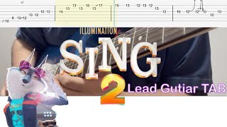 Could have been me (Sing2 Movie) Lead Guitar Cover (+TAB)