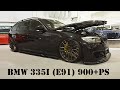 BMW 335i E91 Tuning by jB4 Benelux (2007), 900+ps, Blaque-Diamond BD4 R20