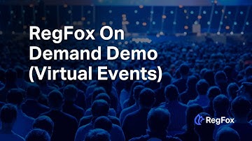 2022 RegFox Full Product Demo [Virtual Events]