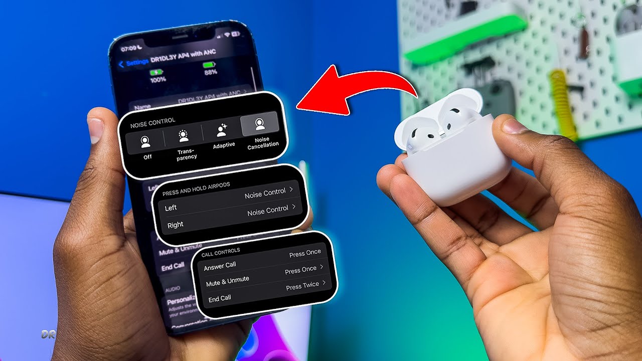 AirPods 4 with Active Noise Cancellation: All Controls - YouTube
