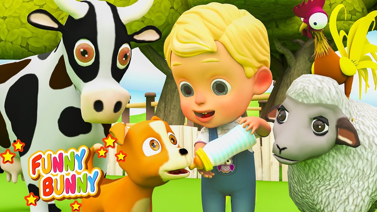 Старый Макдональд имел ферму | Забавный зайчик — сборник детских песен и игр из Австралии