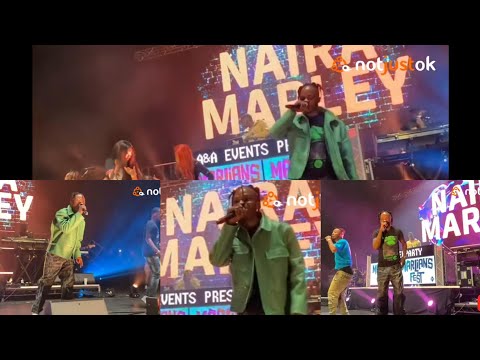 Watch Naira Marley's Epic "Grand" Entrance Before Shutting Down O2 Academy ?