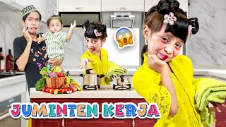 LEIKA'S FIRST DAY OF WORK AS MAID JUMINTEN AT LEXIE'S HOUSE! - FUNNY KIDS STORY