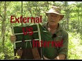 External VS Internal Frame Packs for Bushcraft