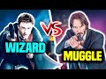 Wizard vs sciencemuggle in a nutshell