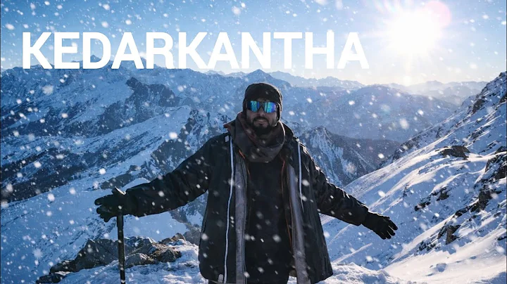Kedarkantha Trek in Full Snowfall | A Winter Wonderland Experience 🏔️