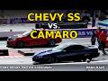 Chevrolet SS Vs. Camaro Drag Race