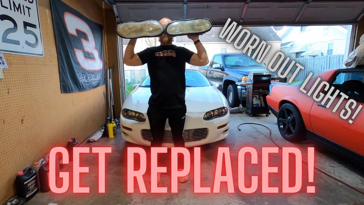 MAGG PERFORMANCE HEADLIGHTS FOR THE 99 CAMARO!!