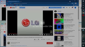 LG PM225 Startup & Shutdown Animations