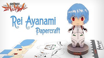 Neon Genesis Evangelion: Rei Ayanami Paperized