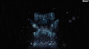 Do intro logo water animation for mixer, twitch, youtube - Best Animation for Streamers service