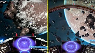 No Man's Sky Beyond PSVR vs PS4 Pro Graphics Comparison