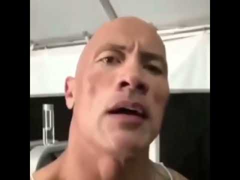 THE ROCK EYEBROW RAISE MEME (EXTRA SUS)