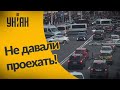 В Беларуси водители блокировали автобусы ОМОНа!