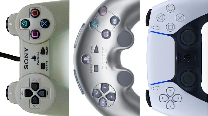 Evolution of PlayStation Controllers 1994-2020