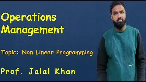 Dynamic Programming | Non Linear Programming problem