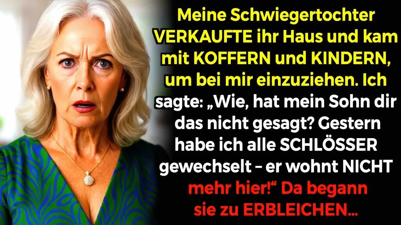 „Wie bitte? Hat er dir das nicht gesagt? Robert wohnt nicht mehr hier, ich habe gestern alle Schlösser ausgetauscht.“ Das sagte ich zu meiner Schwiegertochter Elisa, als sie mit ihren Koffern vor...