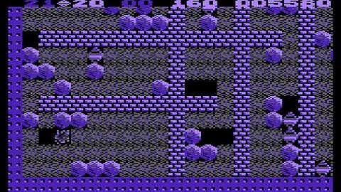 BoulderDash on Atari 800 K5-L5