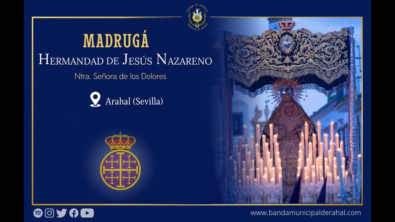Hosanna in Excelsis (Oscar Navarro) La Madruga Hdad Jesús Nazareno Arahal 2023