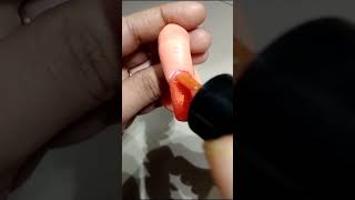 easy nail art || easy nail art   design?! —#Shorts