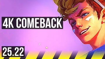 EZREAL & Thresh vs ASHE & Renata Glasc (ADC) | 17/1/13, 66k DMG, Legendary | KR Challenger | 25.22