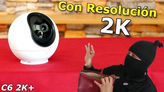 CAMARA INTELIGENTE EZVIZ C6 2K+ 4MP 360GR. PANORAMICA INTERIOR