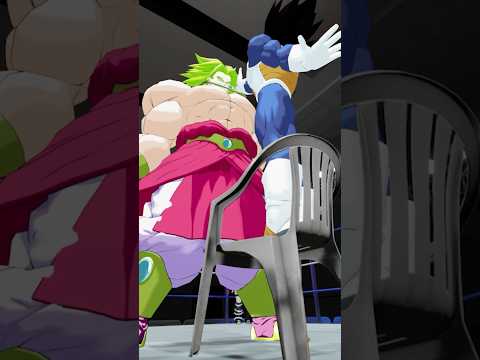 Vegeta Slap Boxes Broly