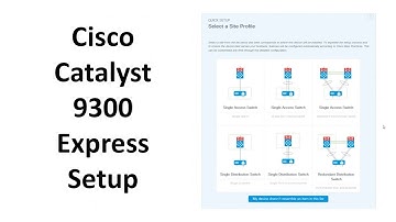 Catalyst 9300 Web Based Express Setup