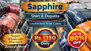 🔥Sapphire Rs:1250 Shirt & Dupatta Sale LIVE | Pakistan Wholesale Distribution | Airjet Stock Primum screenshot 4