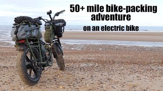 Fully Loaded Winter Off-Road ebike Trip.  Fiido T1 Pro Utility Electric Bike.  Stealth Camp. by Simon, a bloke in the woods 219,094 views 1 year ago 35 minutes