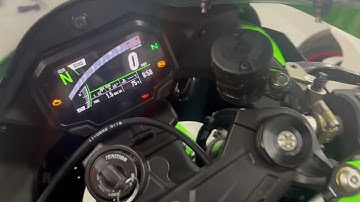 Checking codes on a 2024 ZX10R