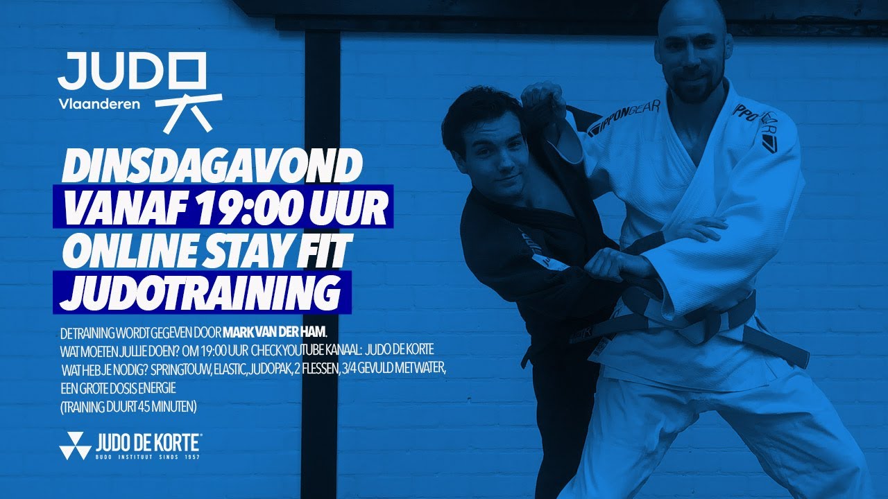 Judo Vlaanderen Stay Fit Judo Training 2