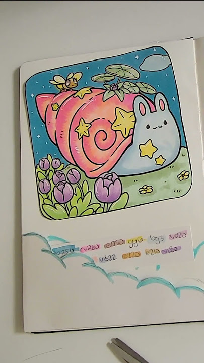 A new page in the scrap book #coloring #scrapbook #artjournal