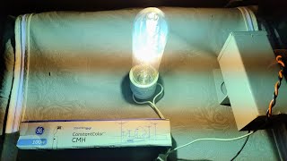 Primeiro acendimento Ge Constant Color StreetWise 100w
