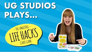 Are you still opening a jar the hard way? find out in amazing life
hacks card game!