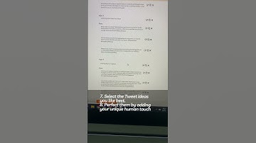 Convert Blog Post into 25 Tweets With AI