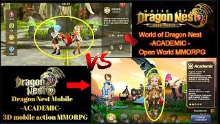 World of Dragon Nest Vs Dragon Nest Mobile - Academic Gameplay (WOD vs DNM) screenshot 5