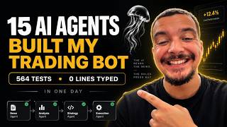 I Directed 15 AI Agents to Build a Trading Bot in One Day (564 Tests, 0 Lines Typed)
