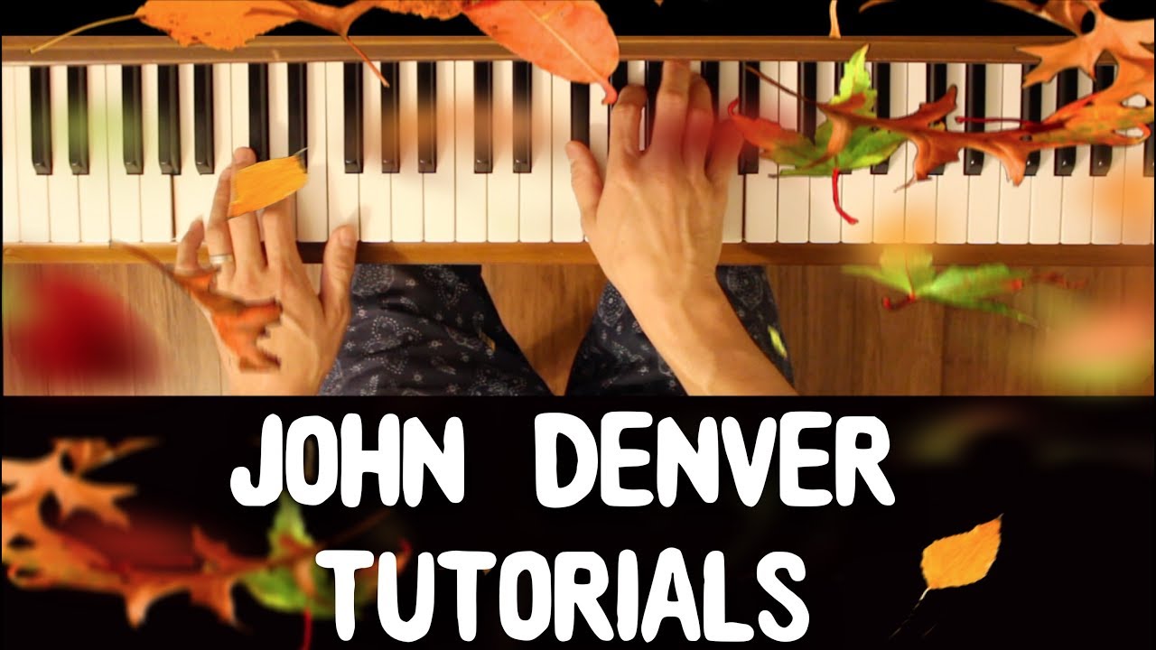 Fly Away (John Denver) [Easy-Intermediate Piano Tutorial]