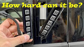 F150 Keyless entry keypad replacement - harder than it looks