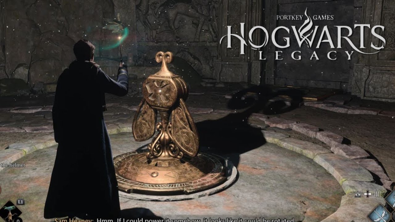 Investiga la tumba para encontrar el yelmo Hogwarts Legacy YouTube