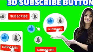 Full Top 10 Green Screen Subscribe Button With Sound Effects || 4K News