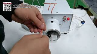 Automatic Wire Stripping and Twisting Machine  High Speed Cable Processing Tool