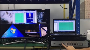 AVCIT Support 7 Input and 1 Output Signal Modular Multi Viewer