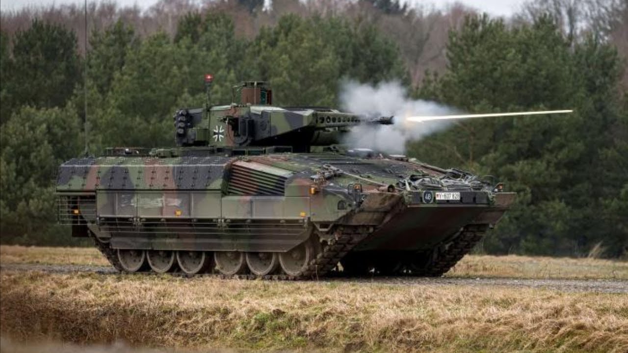 Rheinmetall to supply ammunition for Puma fighting vehicle - YouTube